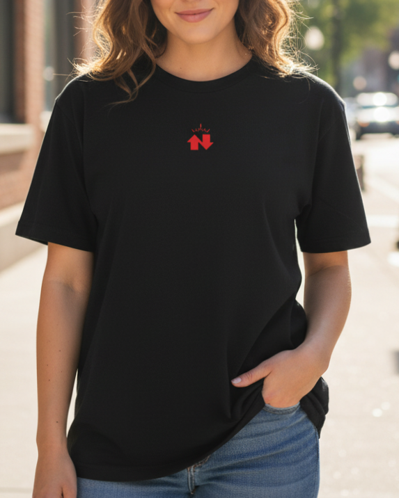 "2nd Mile" Premium Comfort Color Tee | Black